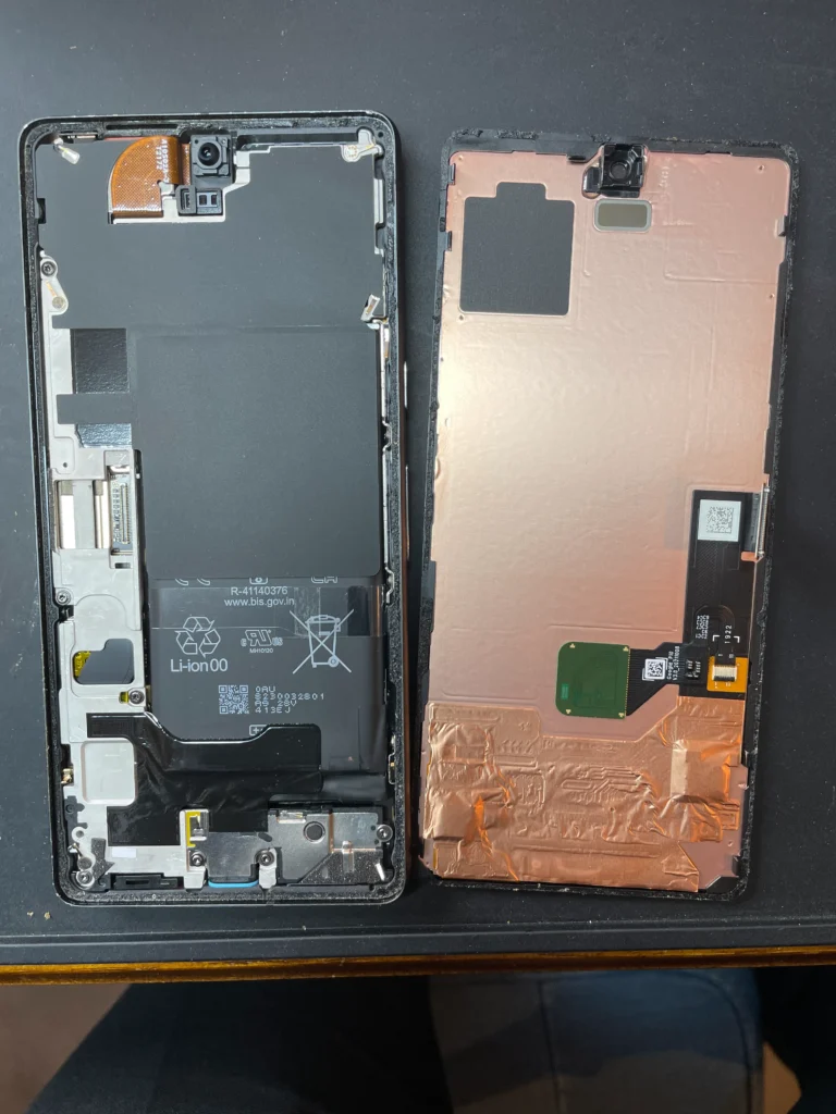 Googlepixcel7pro画面取り外し