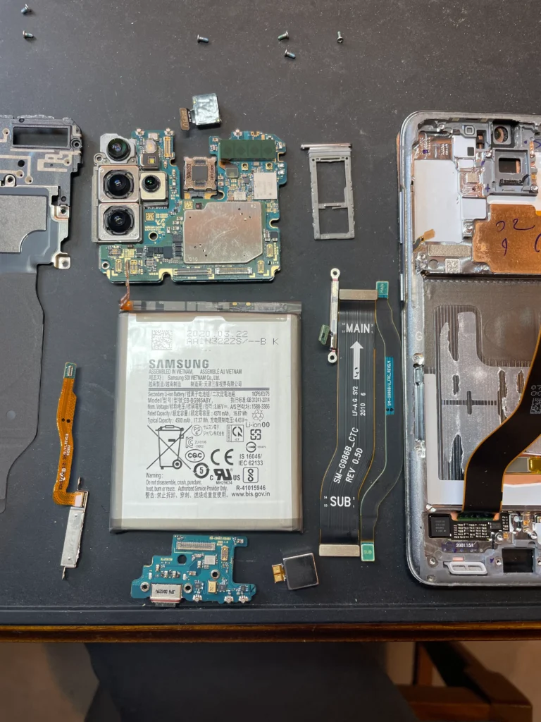 Galaxy S20+移植準備