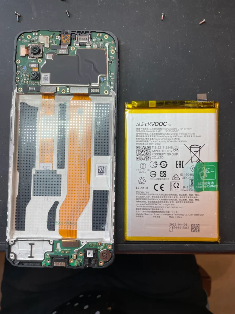 OPPO A80 5G分解2