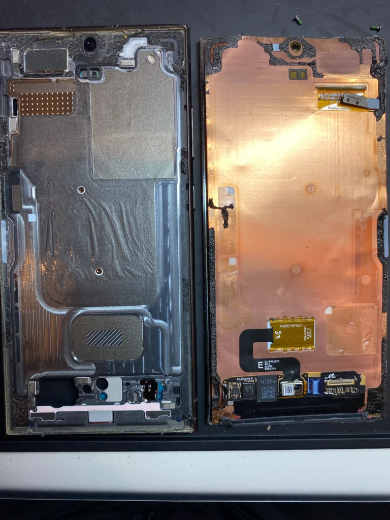 Galaxy S24Ultra画面取り外し