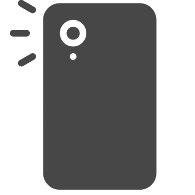 カメラレンズ割れ