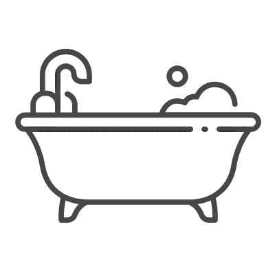 お風呂に落として水没