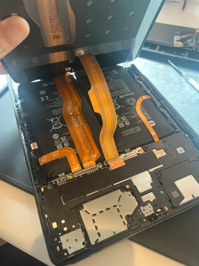 Xiaomi Pad5液晶取り外し
